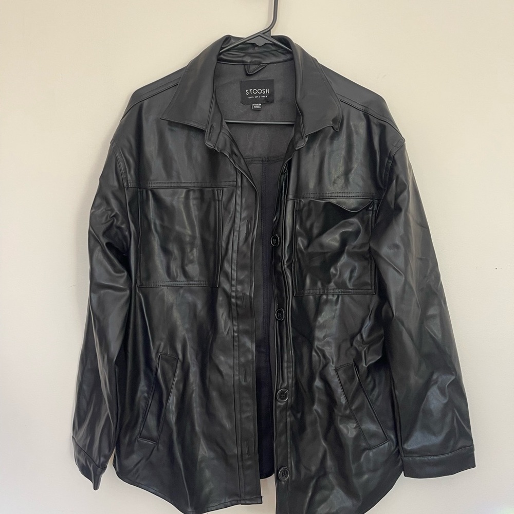 Black Leather Jacket for Men